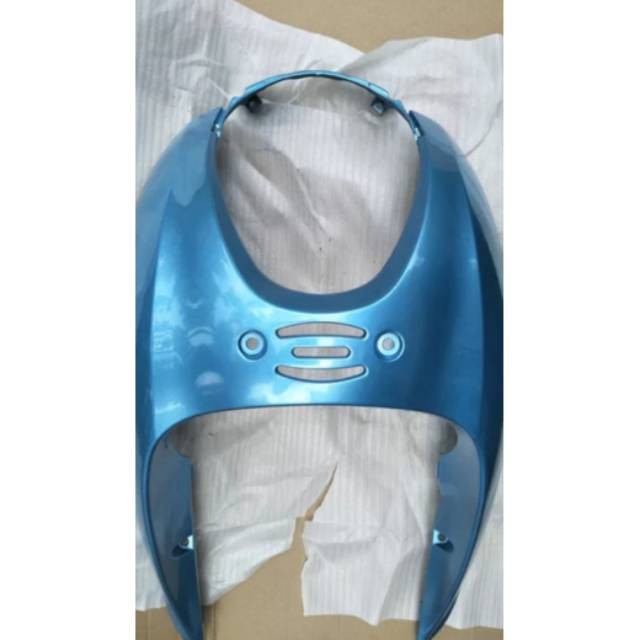 Body depan scoopy karbu biru - tameng scoopy karbu biru