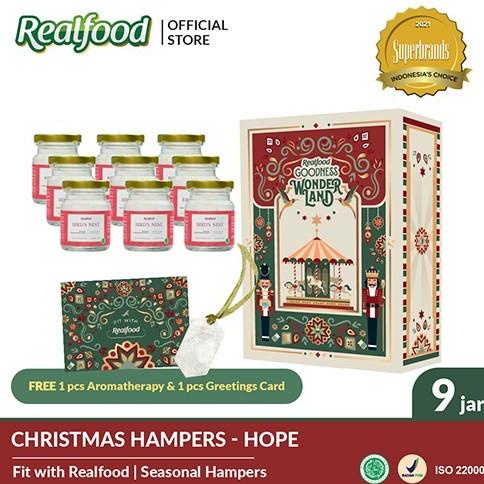 

HAMPERS PAKET KADO MEWAH REALFOOD NATAL CHRISTMAS MINUMAN WALET BOX DF161DSD