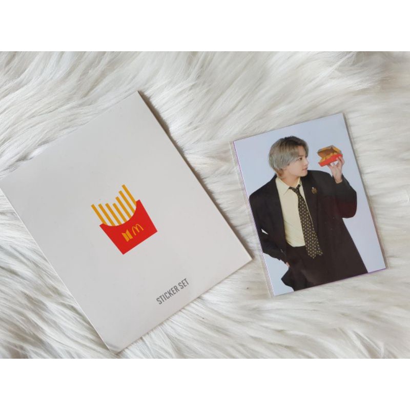 [READY STOCK] BTS x MCD STICKER + PC JUNGKOOK