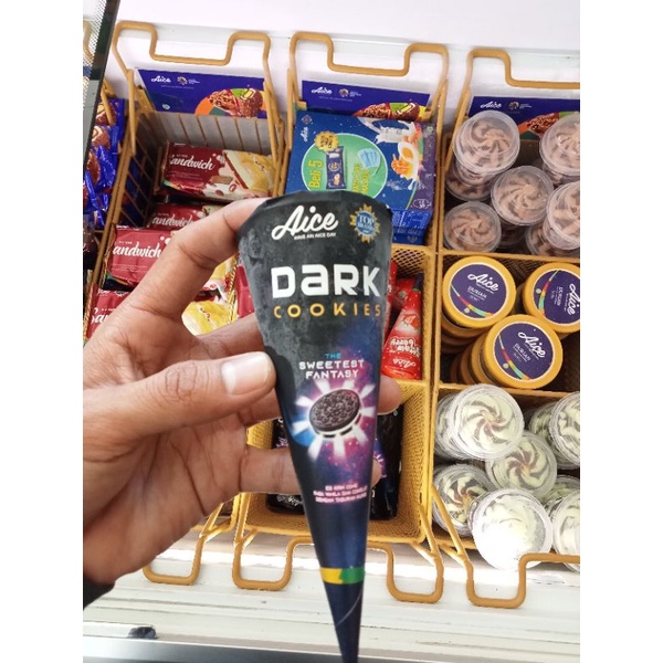 Jual New!!!Aice Dark cookies 1 box isi 24 pcs Indonesia