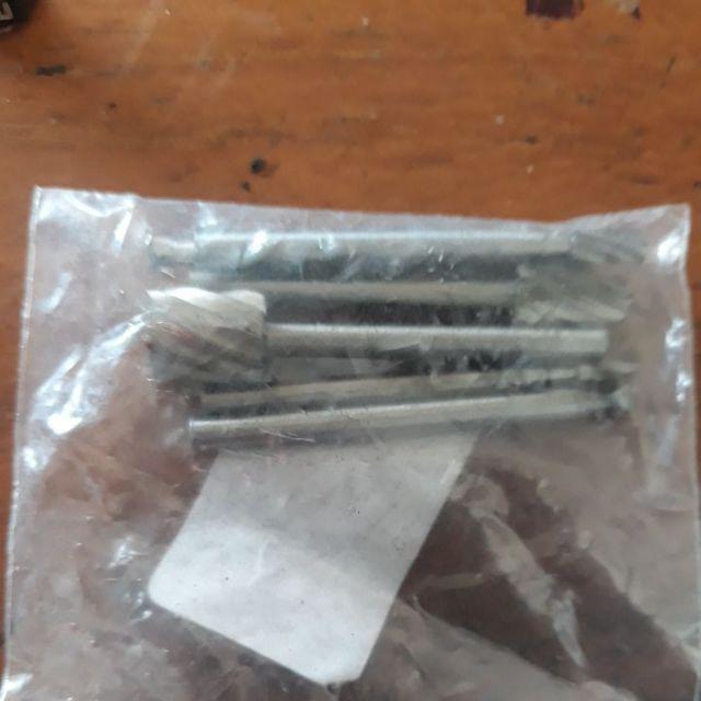 6 Pcs Mata Bor Ukir Kikir Tuner Mini Grinder - Craft Woodworking Diy