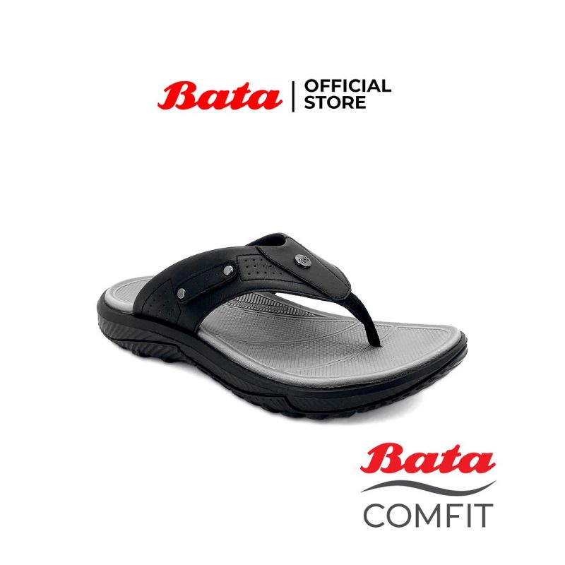 Bata Comfit Sandal Pria Feat Black - 8716269