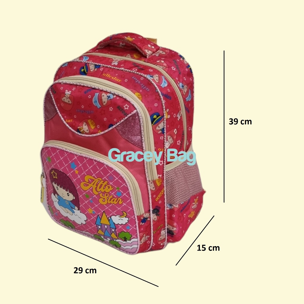 GB-41877S Tas Ransel Anak Perempuan / Tas Sekolah Altostar