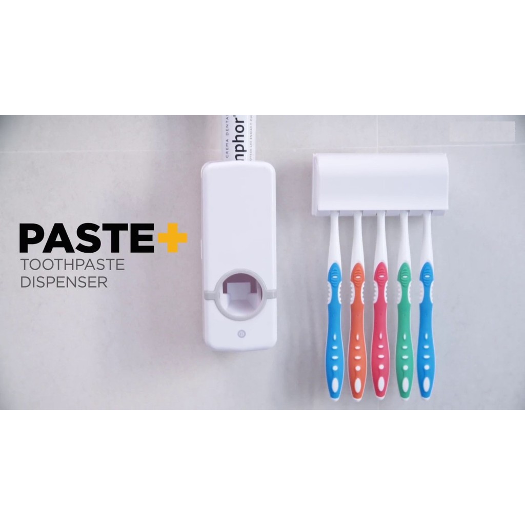 Dispenser Odol Pasta Gigi Dan Tempat Sikat Gigit Toothpaste Touch Me