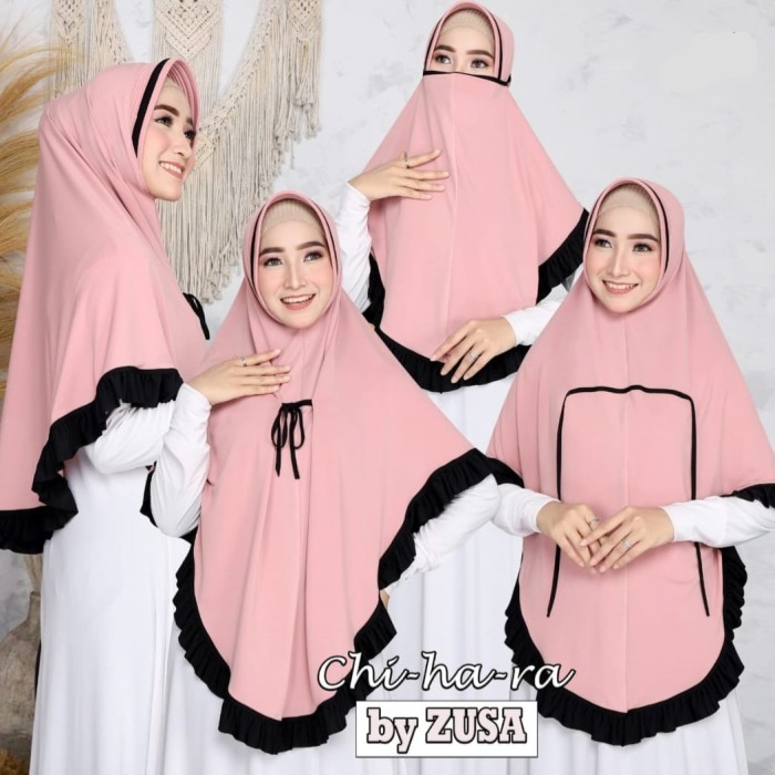 HIJAB JILBAB KERUDUNG BERGO CHIHARA BY ZUSA