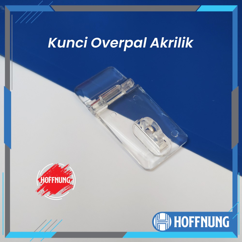 Gembok Akrilik Kunci Akrilik Grendel Bening Lock Acrylic Overpal Latch Box Kotak Amal