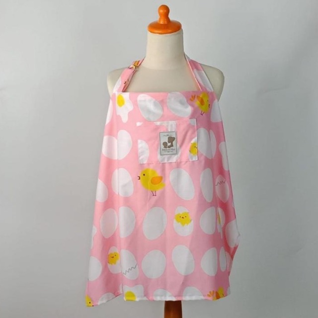 Nursing Apron Mere Et Moi Pink Eggs