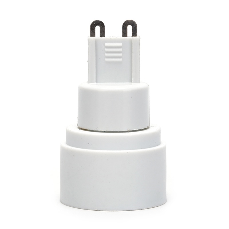 {LUCKID}G9 To E14 adapter High quality material fireproof material socket adapter LED lamps Corn Bulb