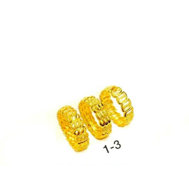 Cincin xuping simpel termewah warna 24k N10062106