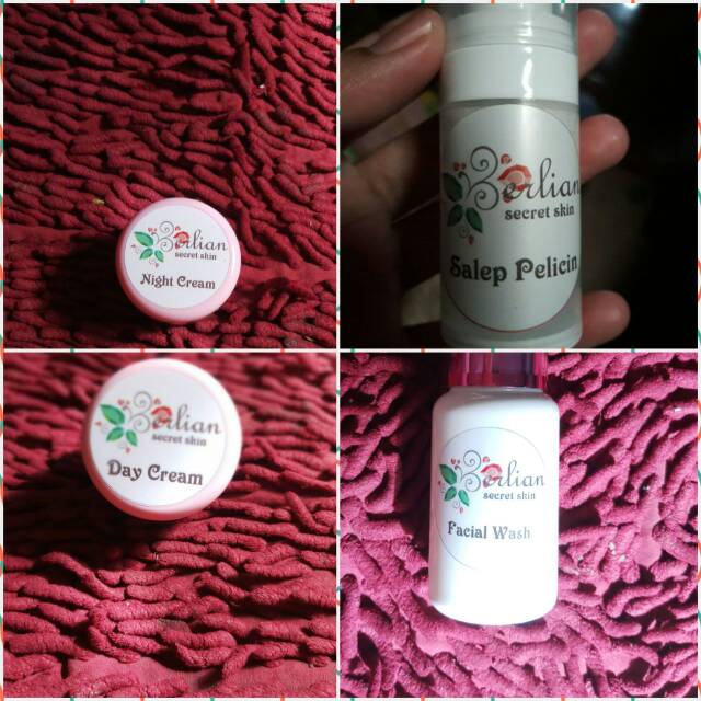 Salep Pelicin Wajah Normal Berlian Secret Skin SPW 1 Kusam Pemutih Pencerah Oxytera Oxyglow