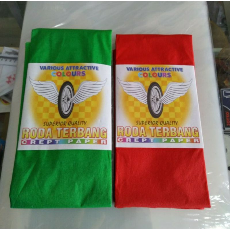 

kertas crep / crepe paper