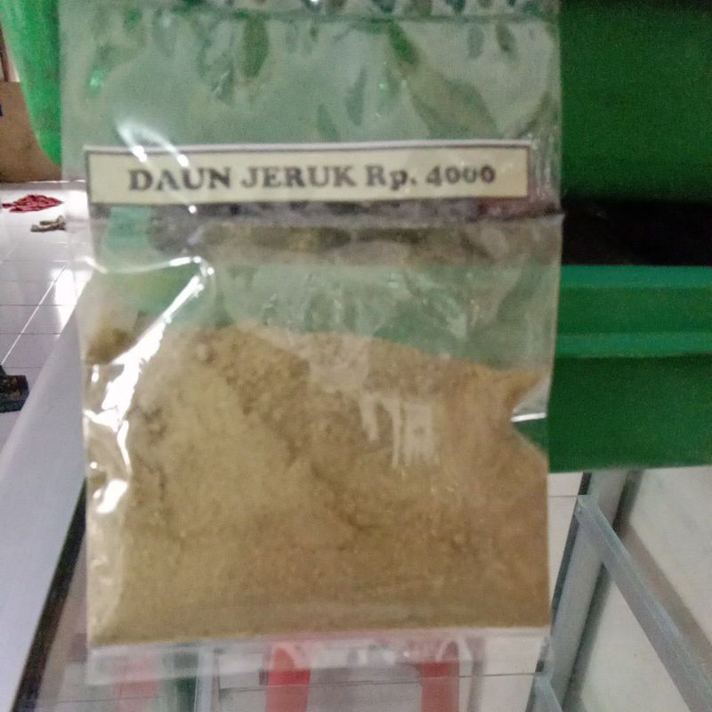 

DAUN JERUK ASLI BUBUK 20gram