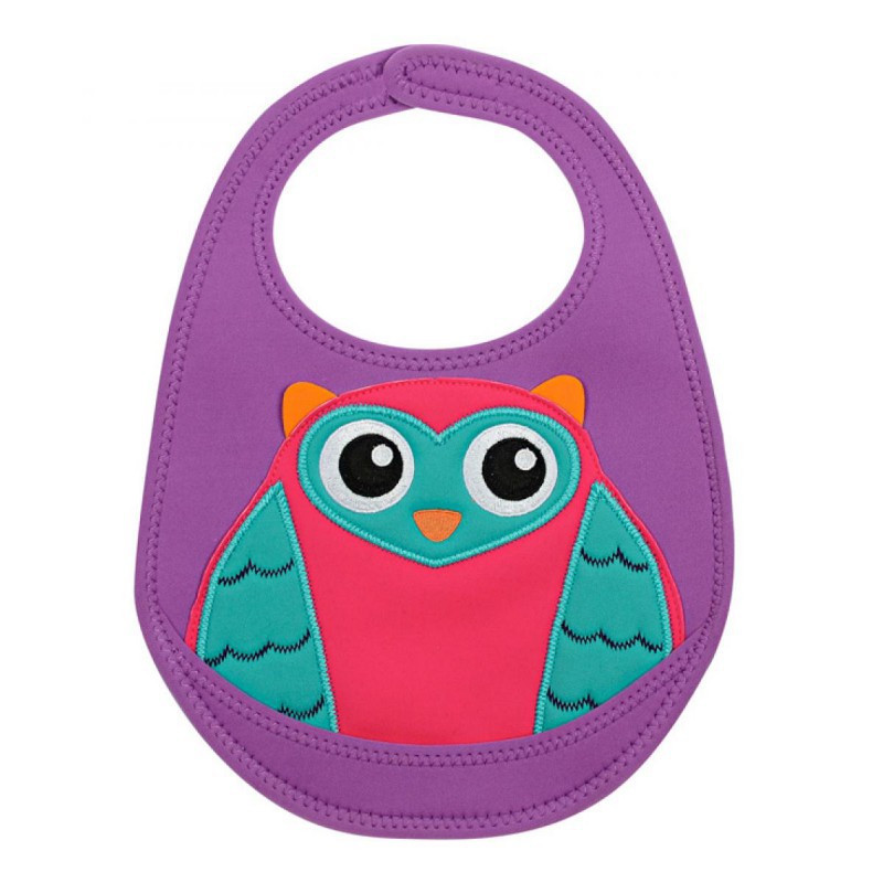 OOPS Happy Bib 0m+ - Owl Mr. Woo