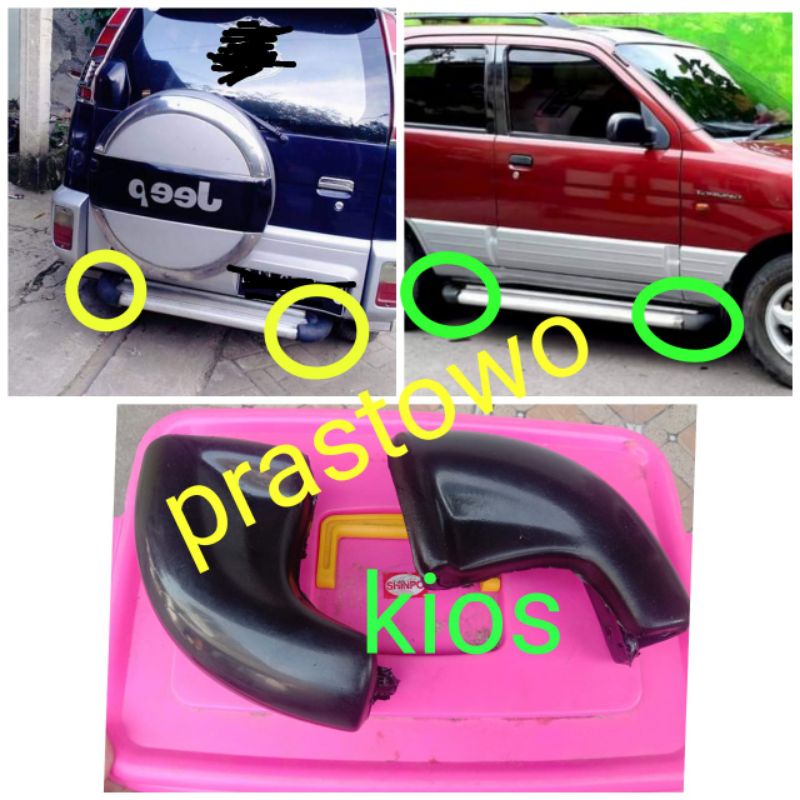 karet cover tutup footstep pijakan daihatsu taruna