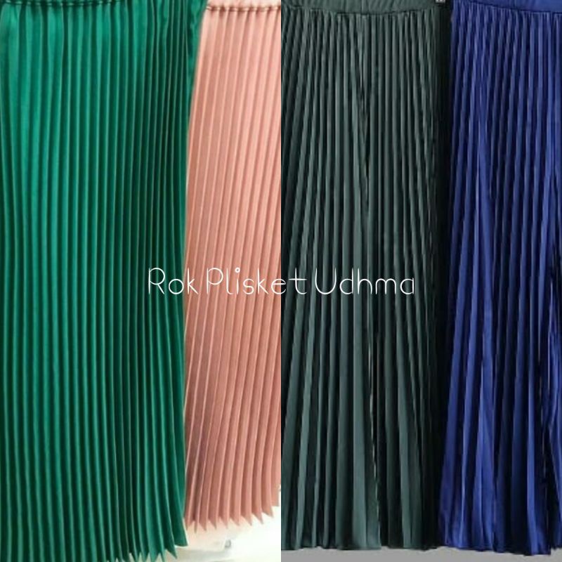 (BISA COD) Rok Plisket Premium  / Maxi Skirt Prisket Pleates