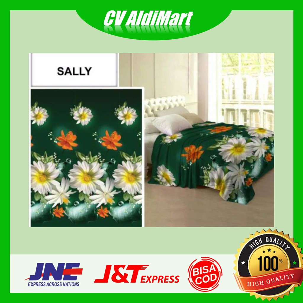 Selimut Lady Rose Motif Sally Ukuran 160x200 BLANKET Dengan Bahan Berkualitas, Nyaman, Tidak Luntur,
