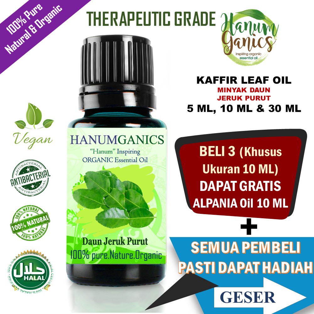 Kaffir Leaf Essential Oil Minyak  Essensial Daun Jeruk  