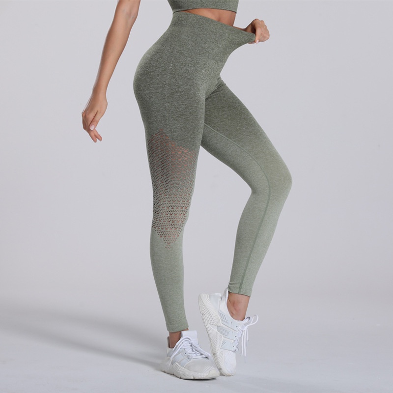 Lary High Waist Gym Yoga Pants/ Celana TikTok Legging - Lanalgona