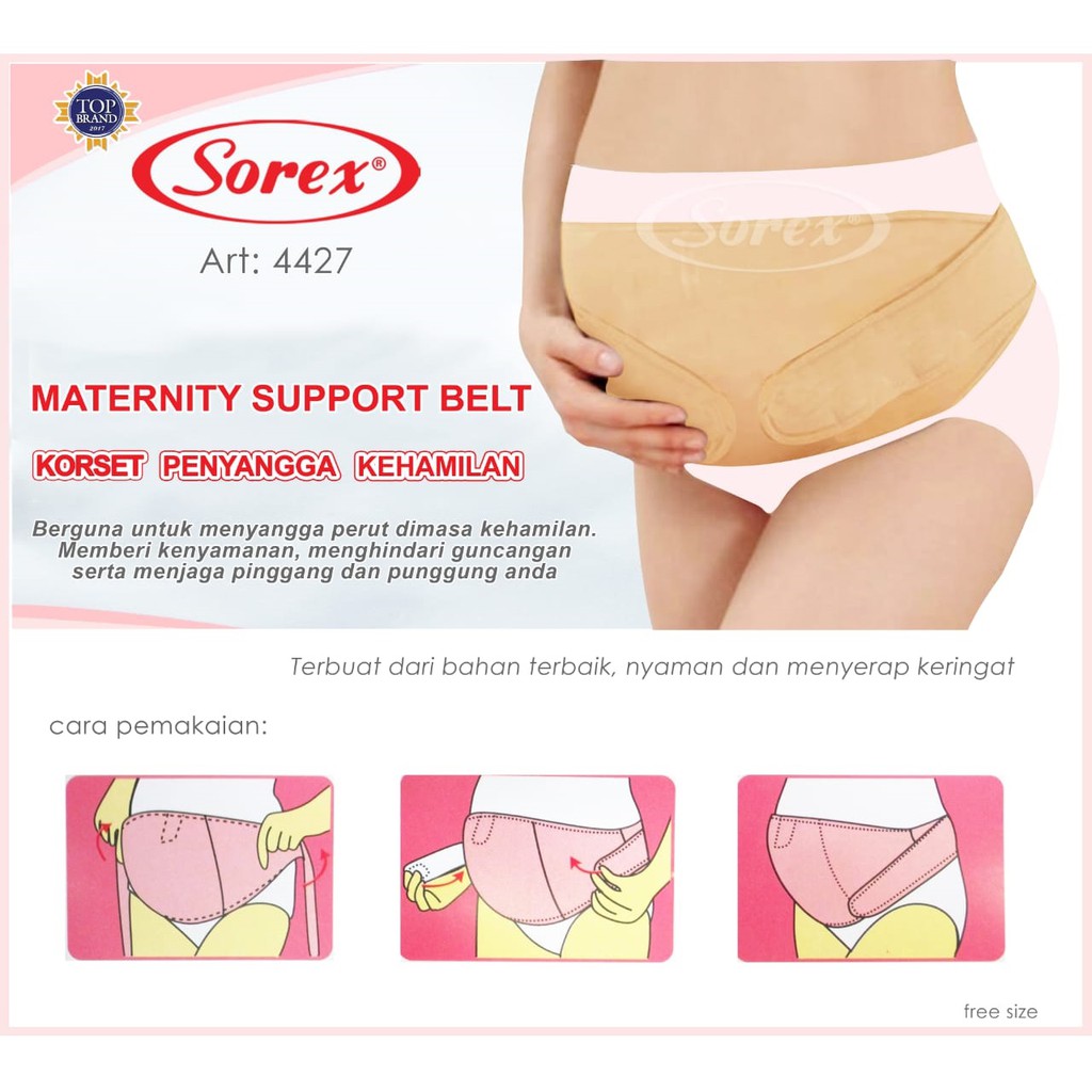 Sorex Maternity Support Belt - Korset Peyangga Hamil 4427