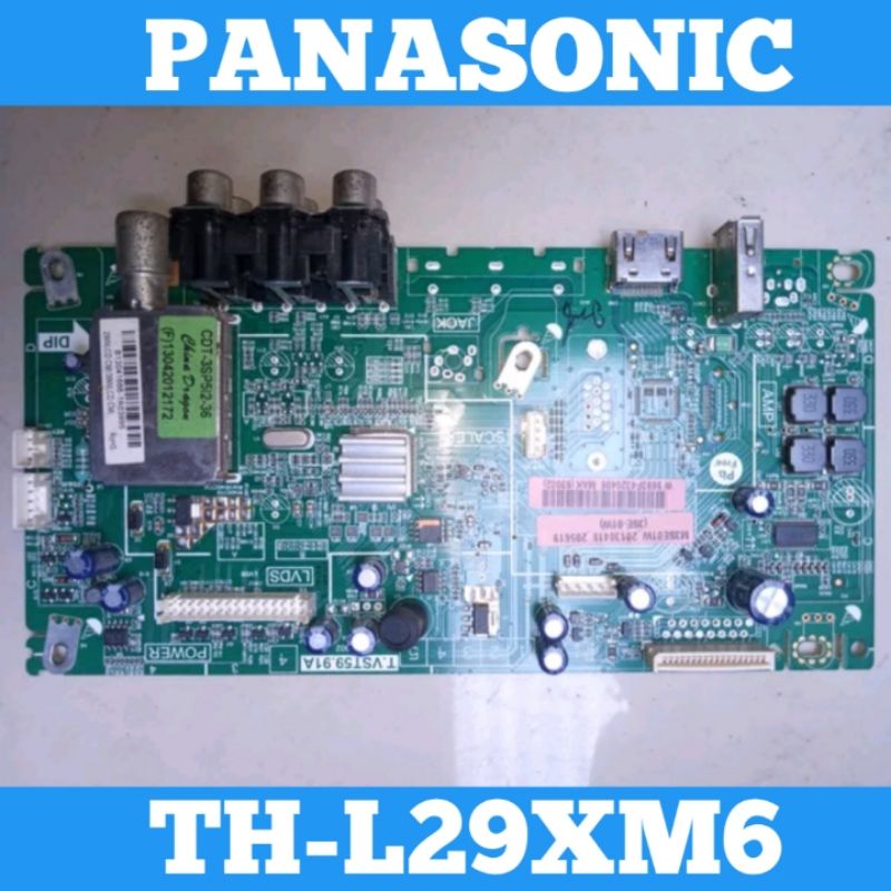 Mainboard TV LED PANASONIC TH-L29XM6 MB L29XM6 Mainboard L29XM6 Mainboard TV PANASONIC MB TV LED PAN
