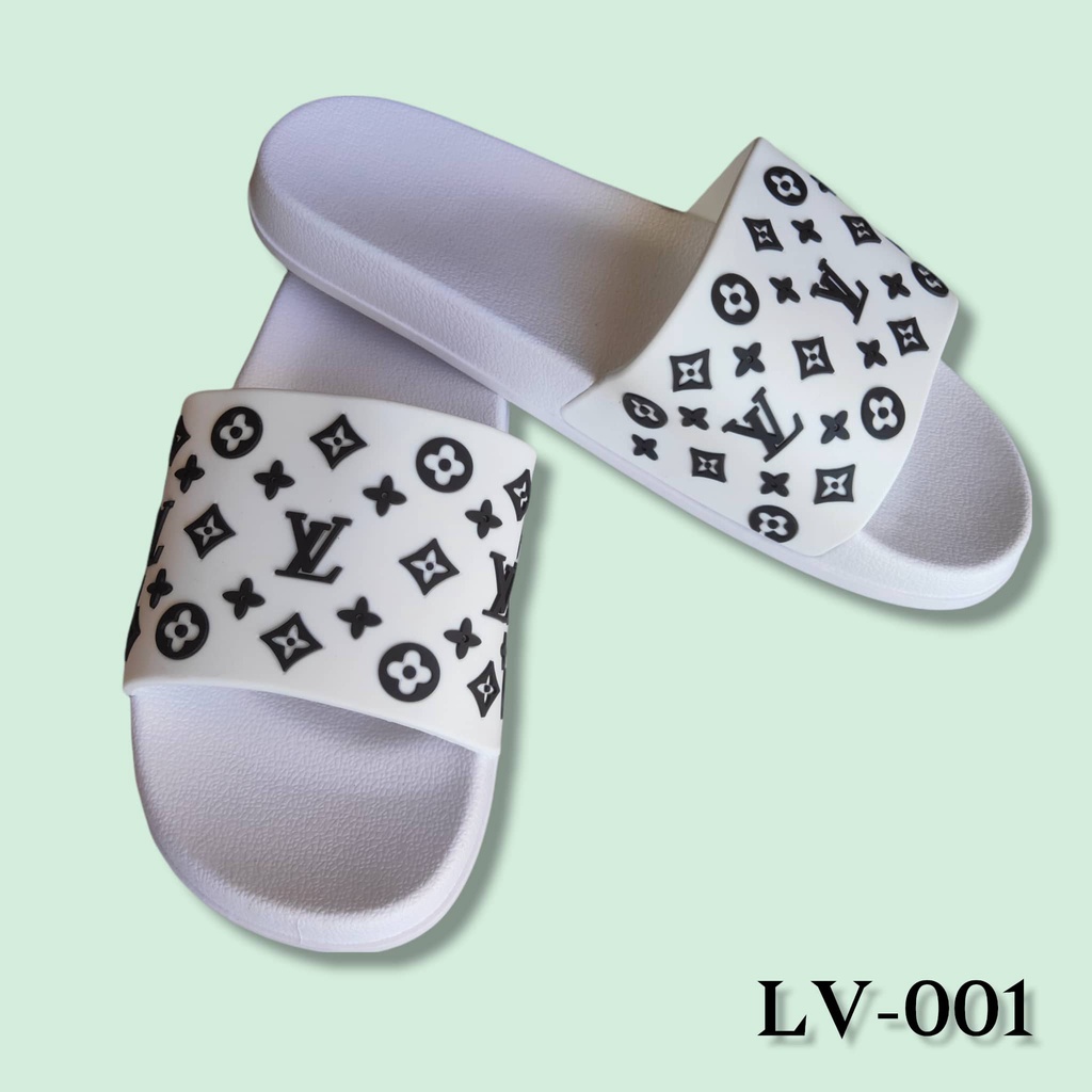 Sandal Slop Louis Vuitton Import Pria Wanita Kualitas Premium.