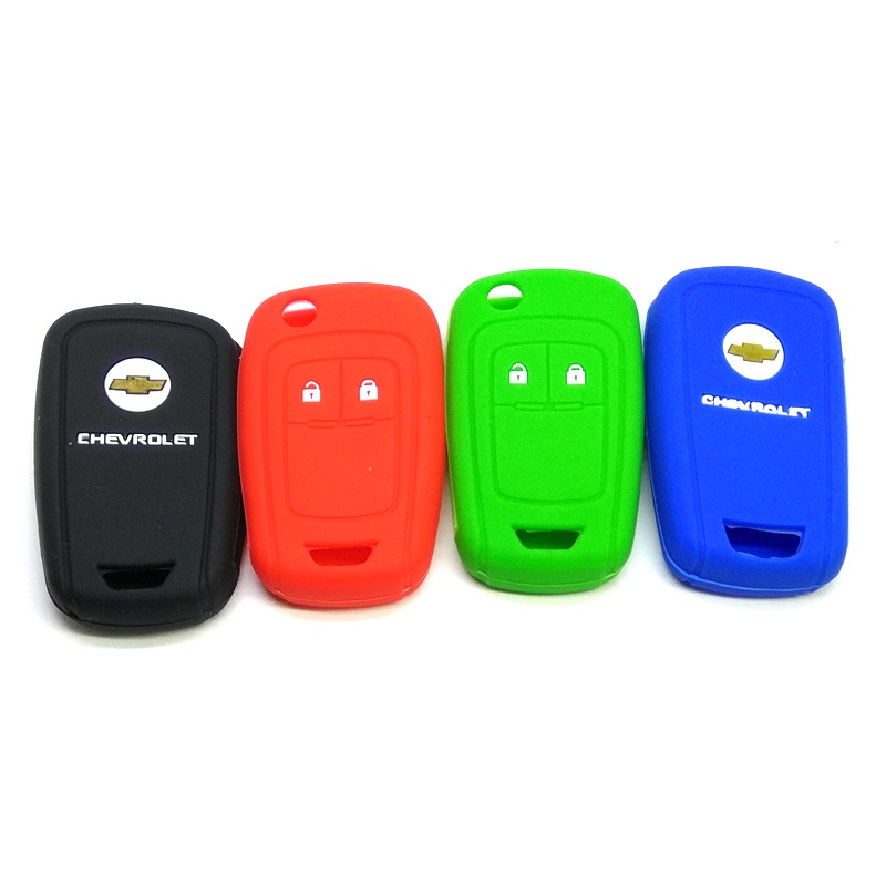 Silicone Remote Cover Kunci Chevrolet Spin Aveo Spark Orlando 2 Tombol