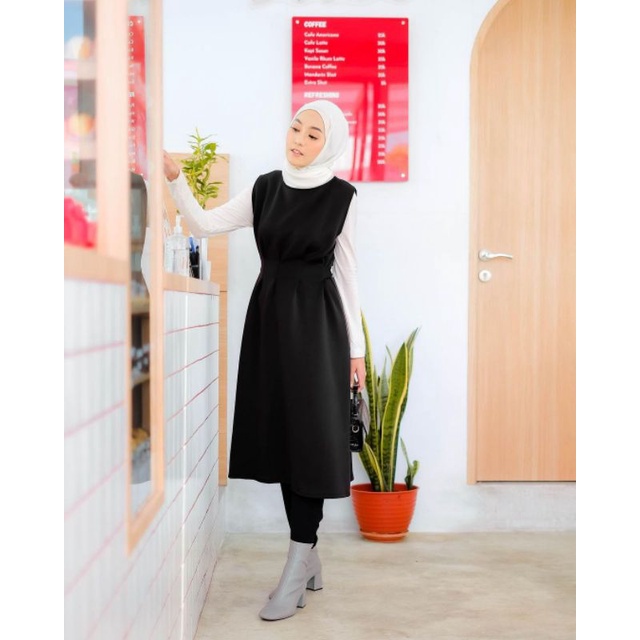 DRESS KOREA - ADYLA MINI DRESS - DRESS WANITA - DRESS TERLARIS - PAKAIAN TERLARIS - CASUAL DRESS