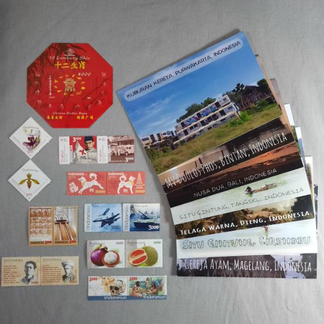 Paket Postcrossing / Kartu Pos / Postcard | Shopee Indonesia