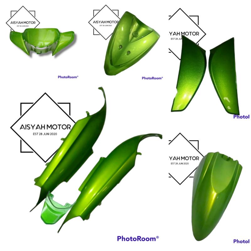 Bodi Halus Yamaha Mio J Warna Hijau