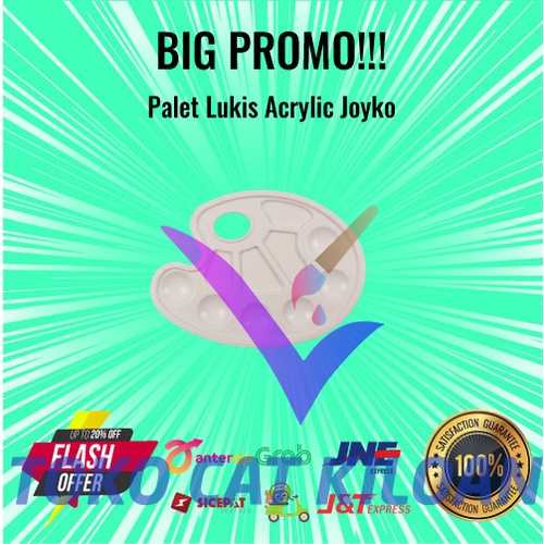 

Palet Melukis Joyko Ukuran Sedang PLT-111