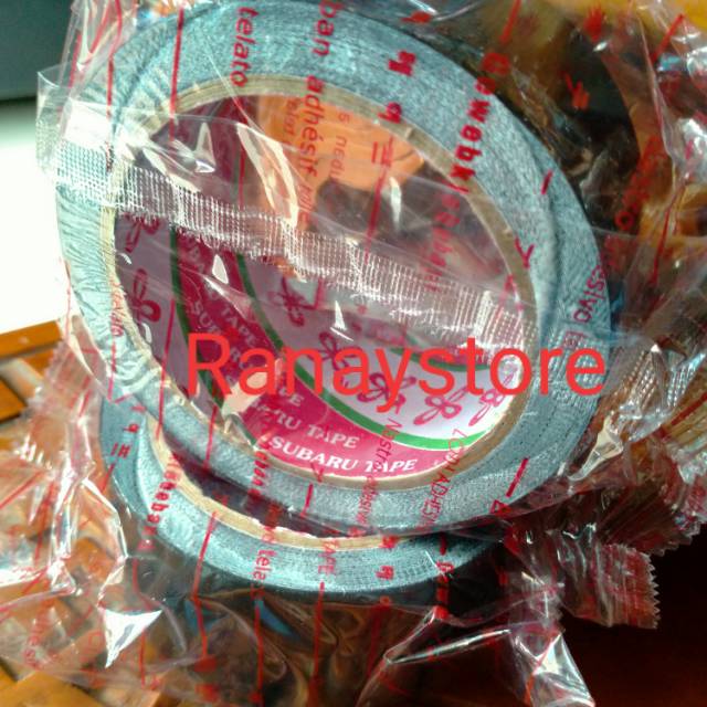 Lakban kain hitam 2 inc/48mm