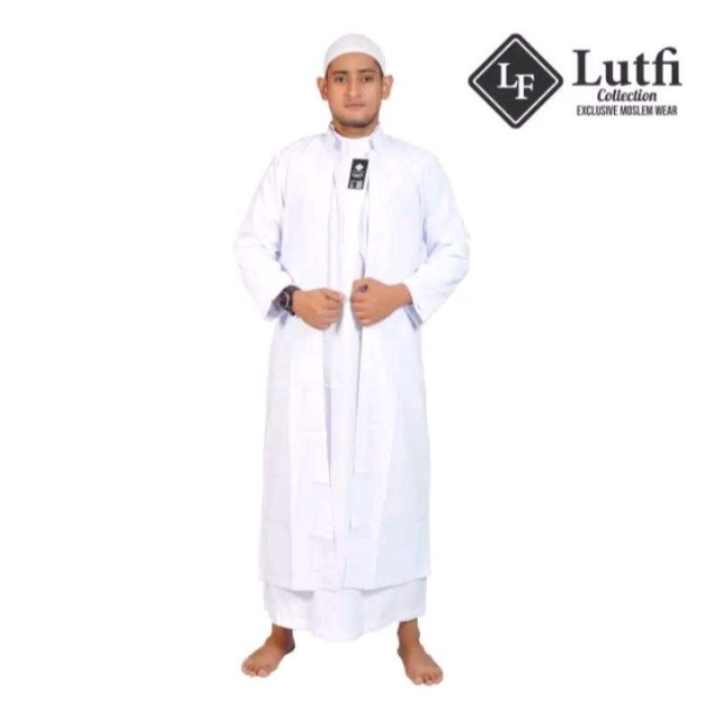 COD - Garansi Kualitas Jubah Luar Lutfi - Jubah Luaran - Jubah Luar Habib - Jubah Luar  Jubah belah