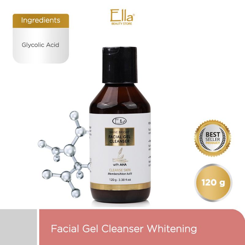 Ella Skincare Facial Gel Cleanser Normal Skin/sabun cuci muka ella skincare