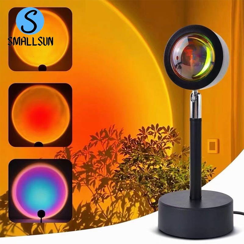 Lampu Sunset Lampu Tidur Proyektor Fill Sunset Night Plus Tripod/ring sunset