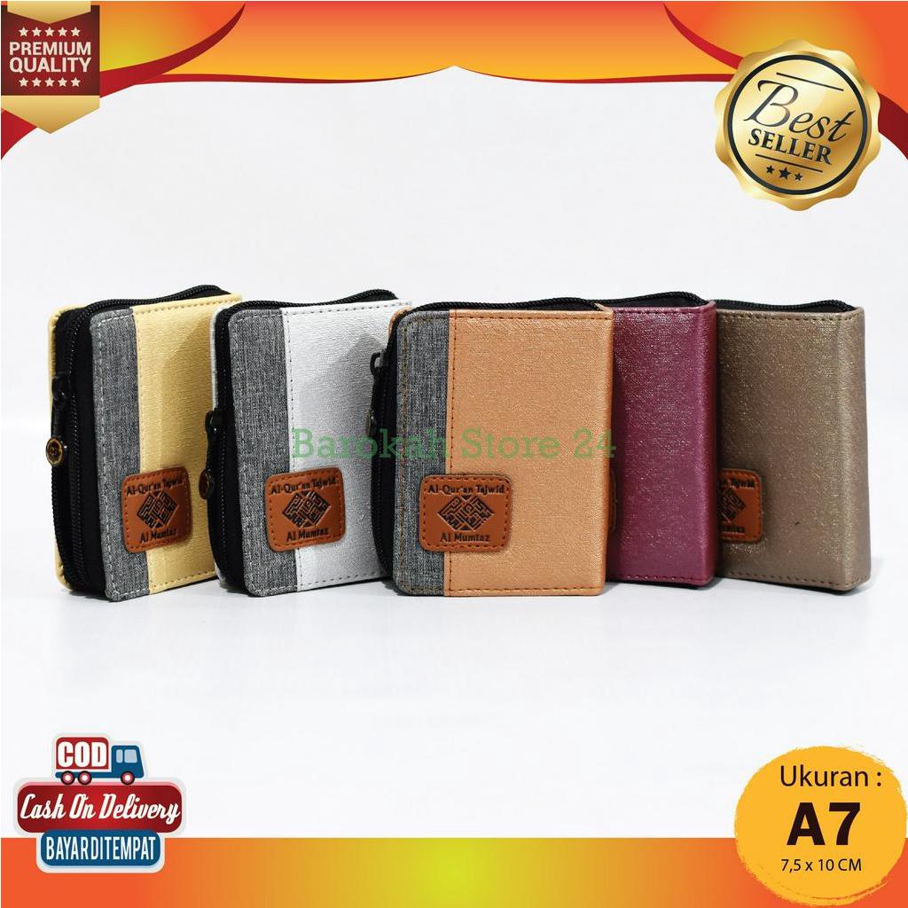 Mushaf Alquran Al-Mumtaz A7 Resleting Ukuran Saku Mini Ringan Dan Mudah Dibawa Tanpa Terjemahan Al Q