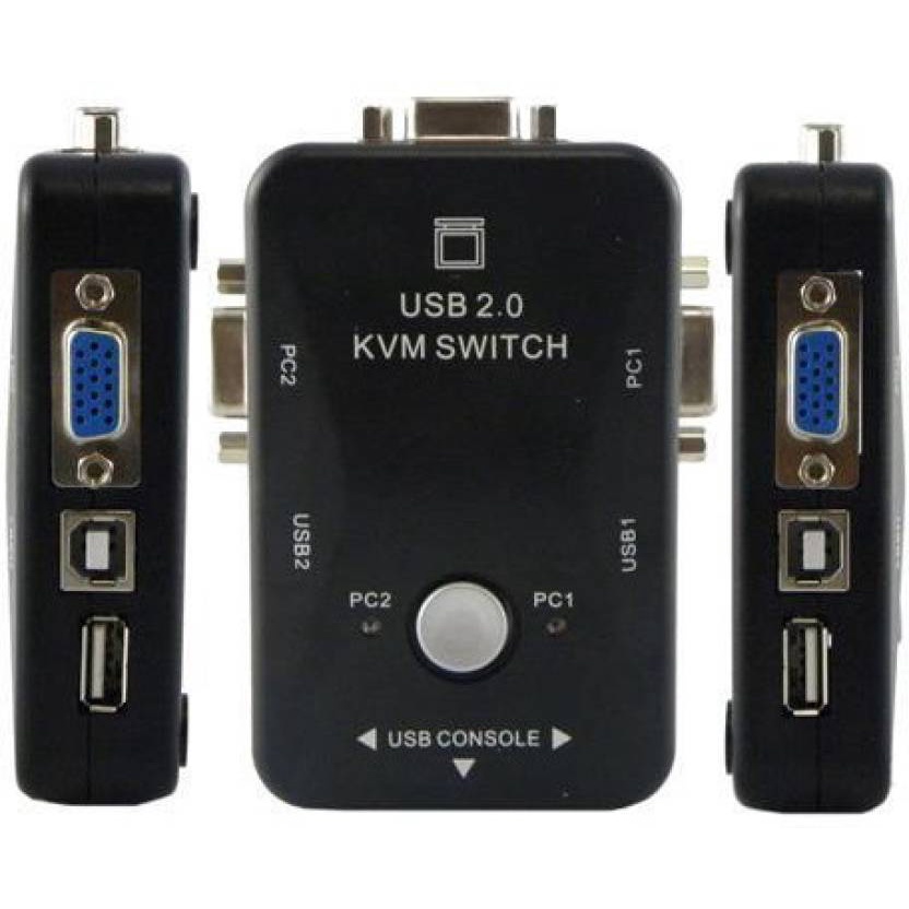 USB KVM SWITCH VGA 2 PORT