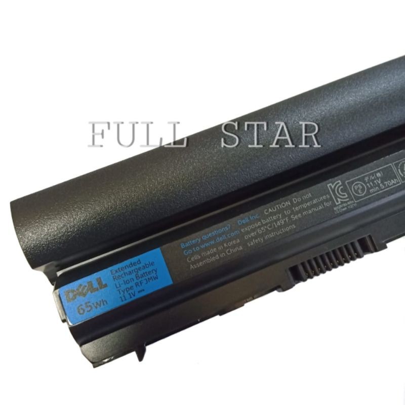 Baterai ORIGINAL Laptop Dell Latitude E6320 E6230 E6120 E6220 E6330 E6420S RFJMW