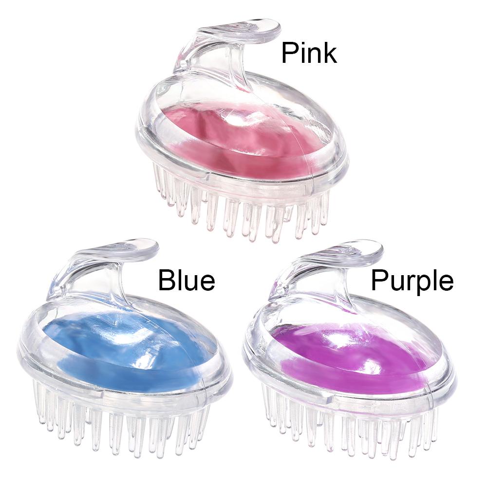 Sikat Shampo Nanas Mode Wet &amp; Dry Grooming Comb Styling Tools Melancarkan Pertumbuhan Rambut Kepala Tubuh Pijat