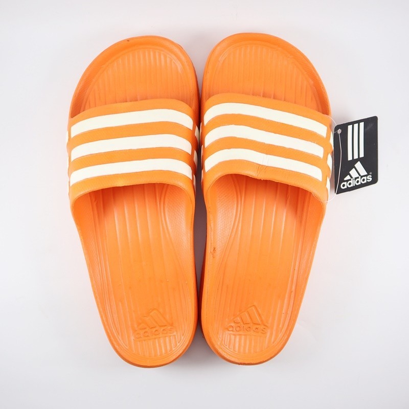  Sandal  Adidas  Slides Duramo Orange Shopee  Indonesia