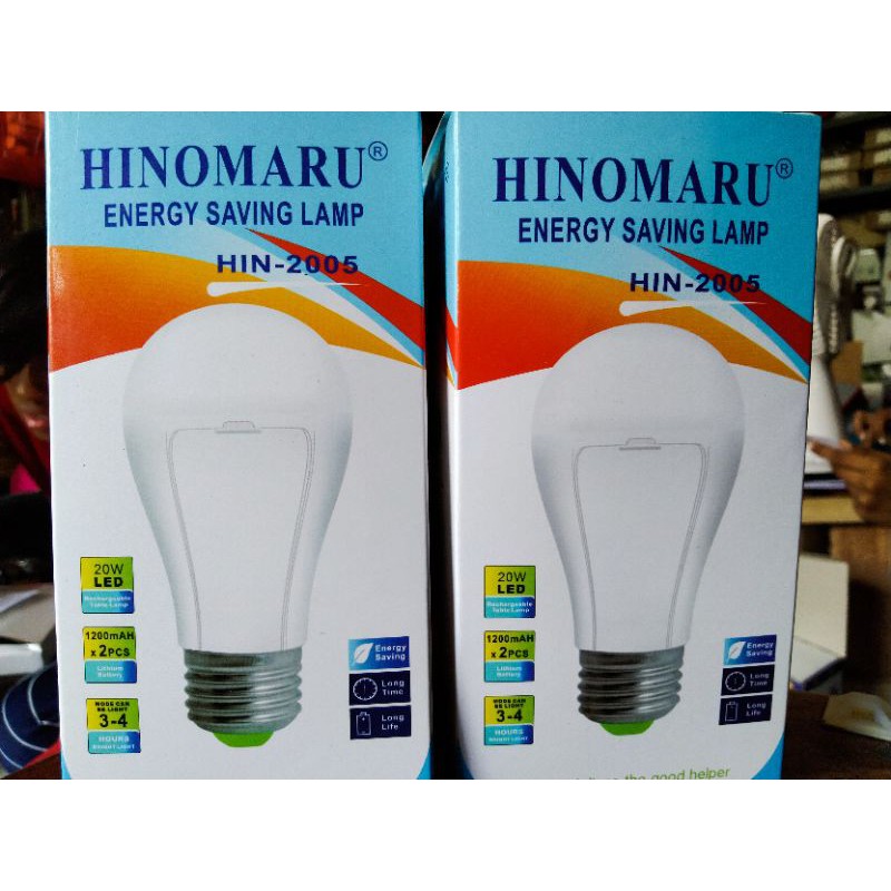 Bohlam Emergency Lamp / Lampu Darurat 20W HINOMARU (PREMIUM QUALITY)