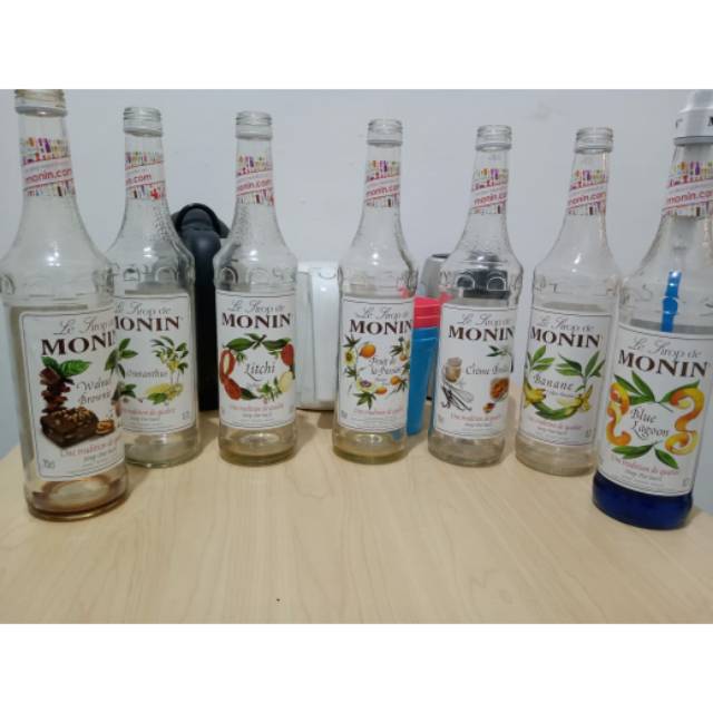 

Botol Sirup Monin bekas