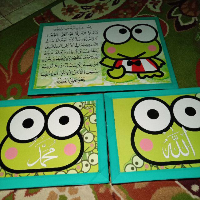 Set Kaligrafi 3 In 1 Keroppi Keropi
