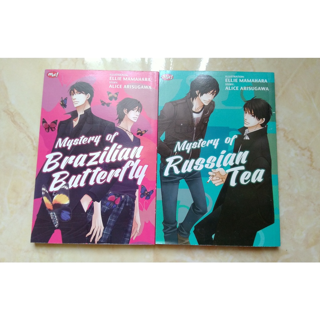 Komik Misteri "Mystery of Brazilian Butterfly & Mystery of Russian Tea"
