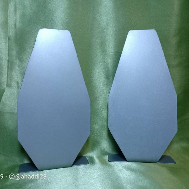 Alpha plate target tembak reaksi AA IPSC GBB GBBR