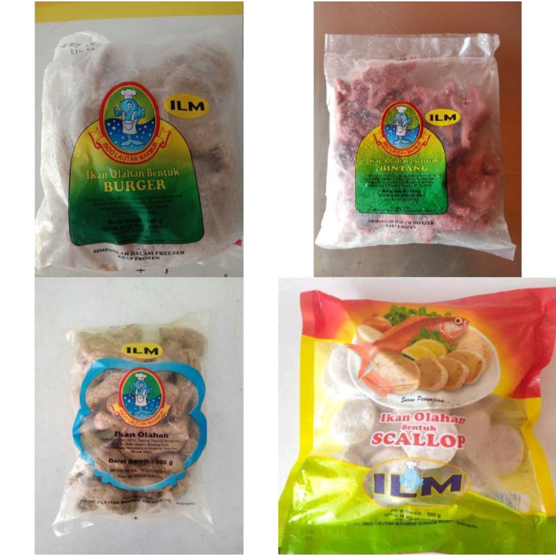 FROZEN FOOD ILM BURGER / ILM TEMPURA / ILM SCALLOP / ILM BINTANG