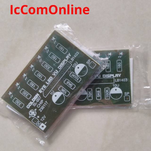 PCB VU Led Display 7Led