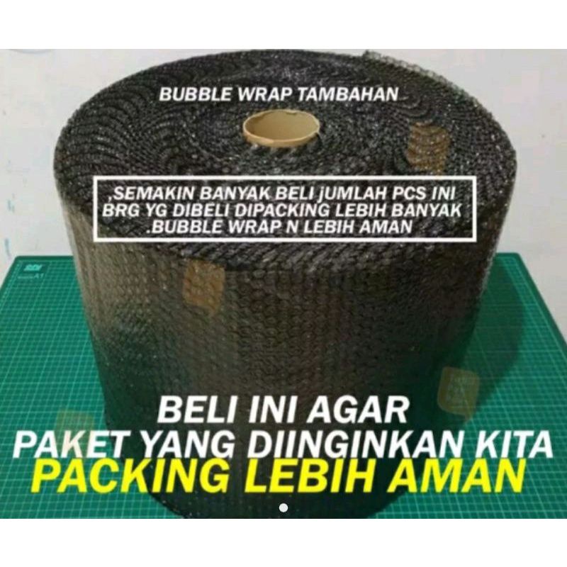 

tambahan packing buble warp