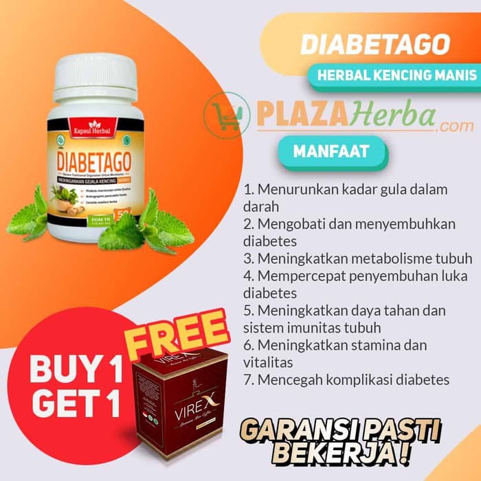 

DIABETAGO | Obat Herbal Diabetes BPOM