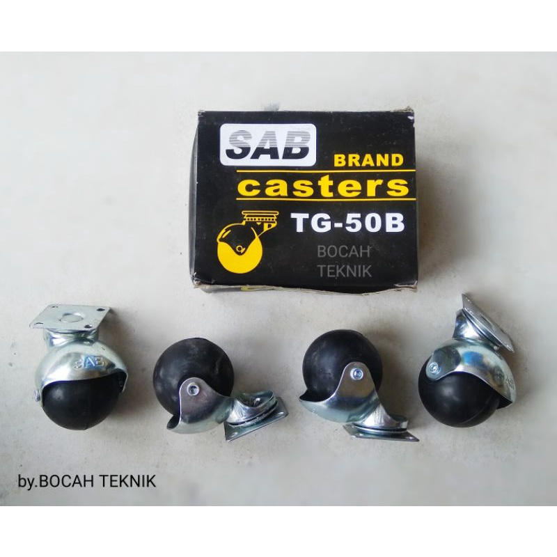 RODA CASTER - roda etalase / kursi / almari / troli