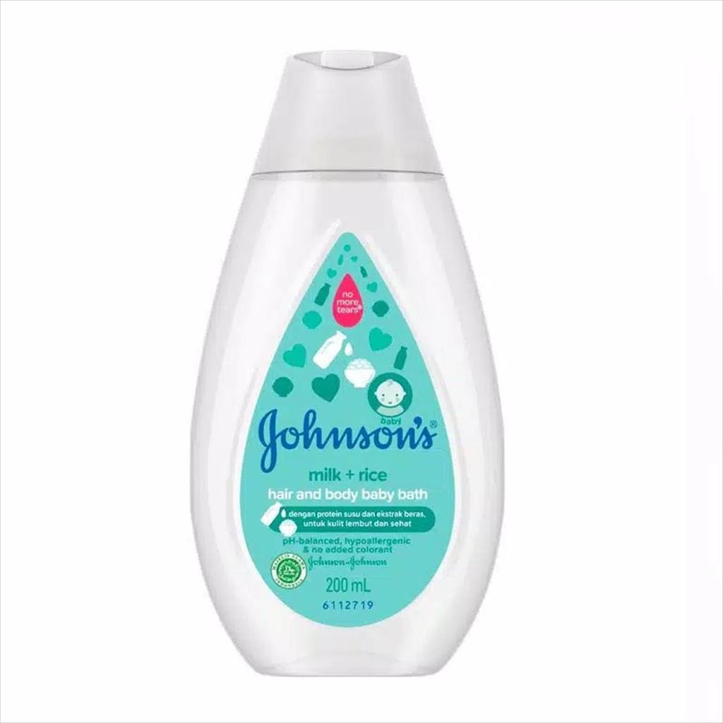 Jual JOHNSON'S Baby Bath Milk & Rice 200ml | Shopee Indonesia